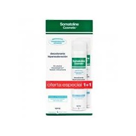 Somatoline desodorante hipersudoracion duplo Spray 125+125ml