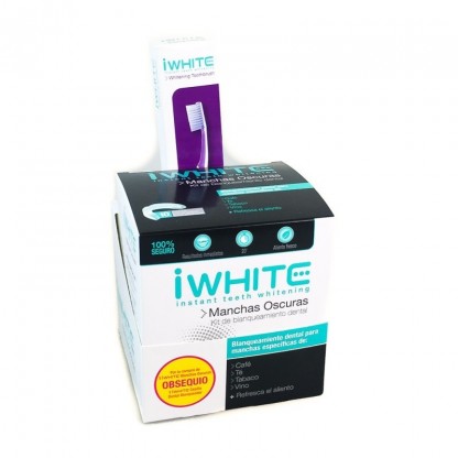 Iwhite Kit Blanqueador Manchas Oscuras + Cepillo Dental blanqueador