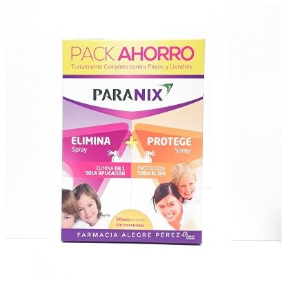 Paranix Pack Elimina Spray 100ml + Protege Spray 100ml
