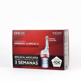 Vichy Dercos Aminexil Clinical 5 hombre 21 monodosis