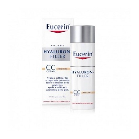 Eucerin Hyaluron Filler CC Cream Tono Claro 50ml