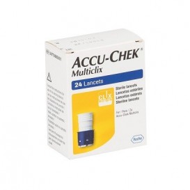 Accu-chek Multiclix Lancetas 24 lancetas