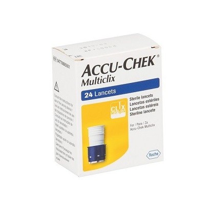 Accu-chek Multiclix Lancetas 24 lancetas