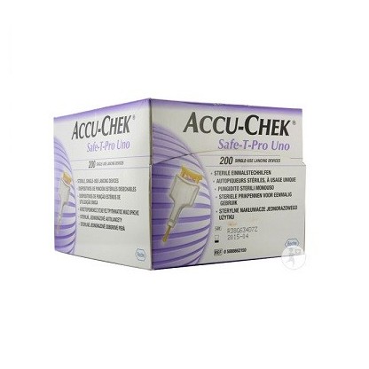 Accu chek Safe T pro plus 200 lancetas