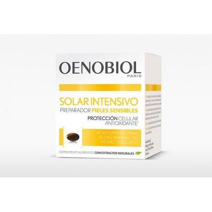Oenobiol Solar Intensivo Pieles Sensibles 30 Cápsulas