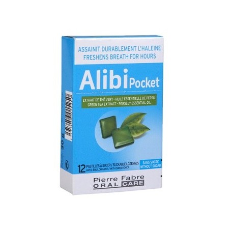 Alibi Pocket 12 pastillas para chupar