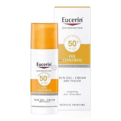 Eucerin® oil control Toque seco SPF50+ sun gel crema 50ml