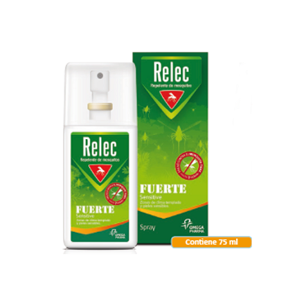 Relec Fuerte Sensitive repelente de insectos spray 75ml