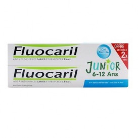 Fluocaril® Junior gel dentífrico sabor chicle 2x75ml
