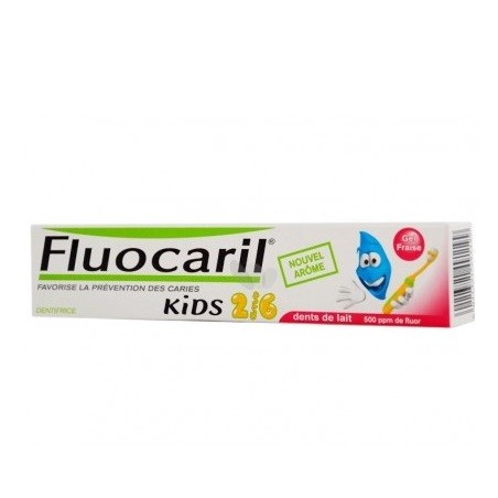 Fluocaril® Kids  pasta dental sabor fresa 50ml