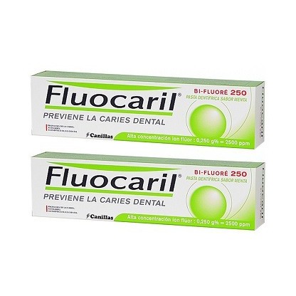 Fluocaril® Duplo Bi-Fluoré 250- pasta dentífrica 2x125ml