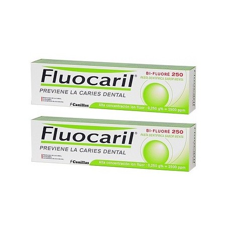 Fluocaril® Duplo Bi-Fluoré 250- pasta dentífrica 2x125ml