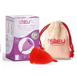 Sileu Soft copa menstrual Rojo S 1und