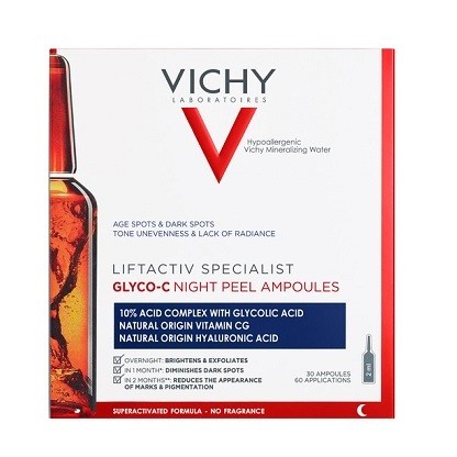 Vichy Liftactiv Specialist Glyco-C noche 30 ampollas