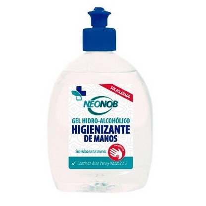 Neonob gel hidroalcoholico Higienizante de manos 400ml