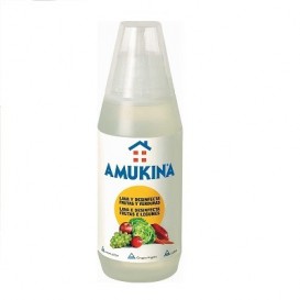 Amukina Solución 500 ml Lava y Desinfecta Frutas y Verduras