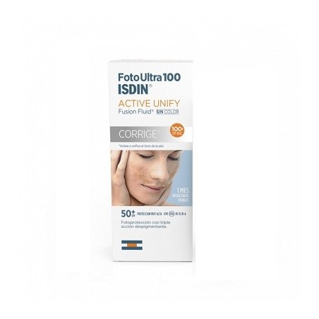 Isdin FotoUltra 100 Active Unify Spf 50+Fusion Fluid 50ml