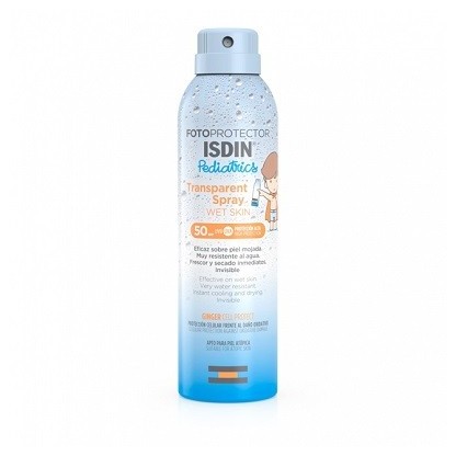 Isdin Fotoprotector Spf 50 Transparent Spray Wet Skin 250ml