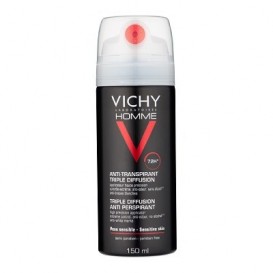 Vichy Homme Desodorante Anti-transpirante Triple Difusión 150ml