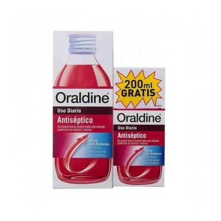 Oraldine Pack colutorio antiséptico 400 ml + 200 ml