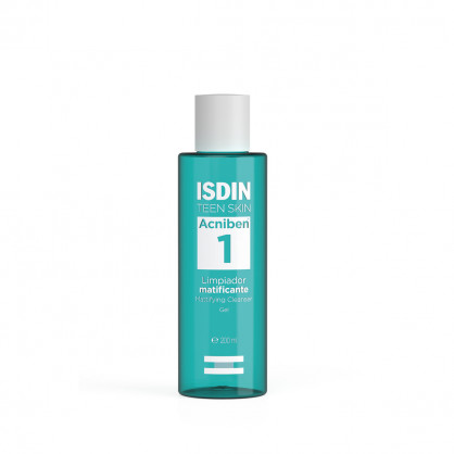 Comprar Isdin Teen Skin Acniben Limpiador Matificante Gel 200 ml a precio de oferta Comprar Isdin Teen Skin Acniben Limpiador Matificante Gel 200 ml a precio de oferta
