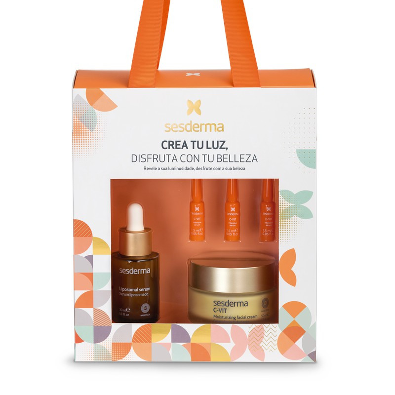 Comprar Sesderma Pack C Vit Crema 50ml + C Vit Serum 30ml + 3 amp C Vit a precio de oferta