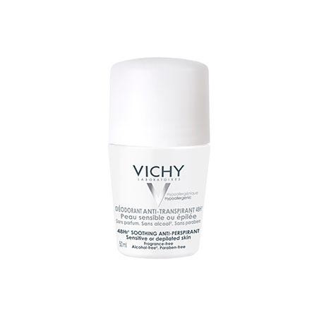 Vichy desodorante roll on pieles sensibles o depiladas 50ml