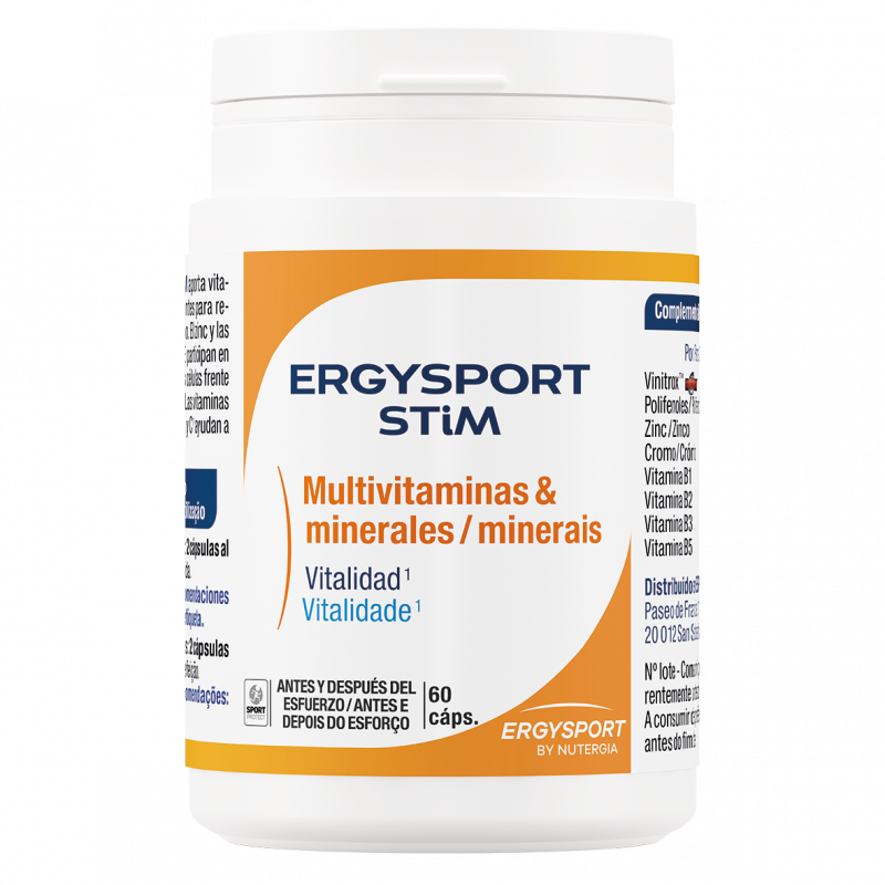 Comprar Nutergia Ergysport Stim 60 Cápsulas a precio de oferta