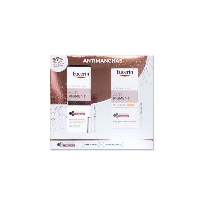 Comprar Eucerin Pack Anti-Pigment Dual Serum + Crema de Día SPF30 a precio de oferta Comprar Eucerin Pack Anti-Pigment Dual Serum + Crema de Día SPF30 a precio de oferta