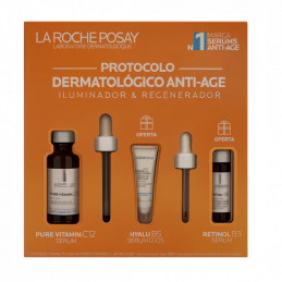 La Roche Posay Pack Pure Vitamin C12 Sérum 30 ml + Regalo Hyalu B5 Sérum Ojos 5 ml + Retinol B3 Sérum 10 ml