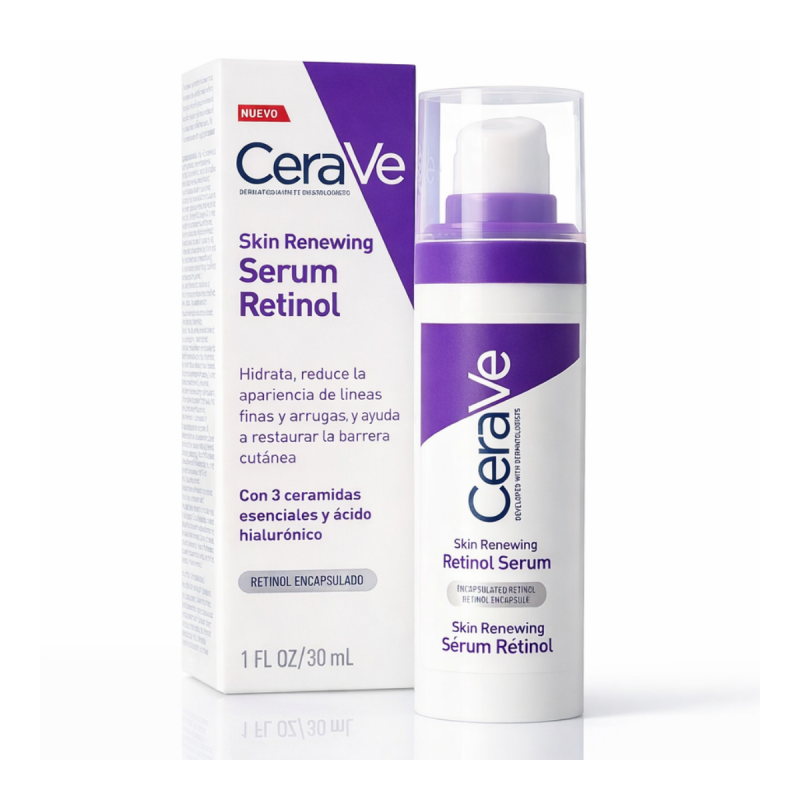 Comprar Cerave Skin Renewing Serum Retinol 30 ml a precio de oferta