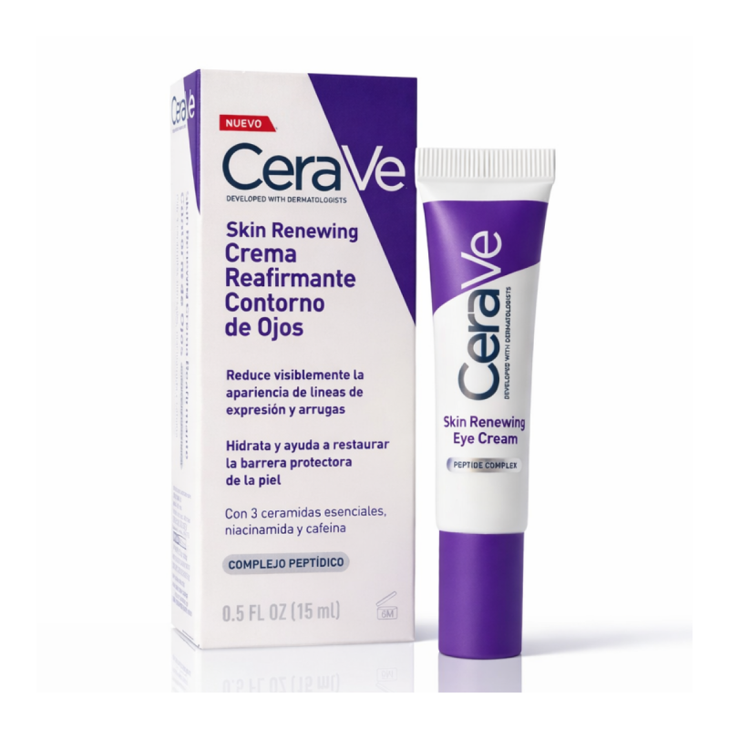 Comprar Cerave Skin Renewing Contorno de Ojos Reafirmante 15ml a precio de oferta