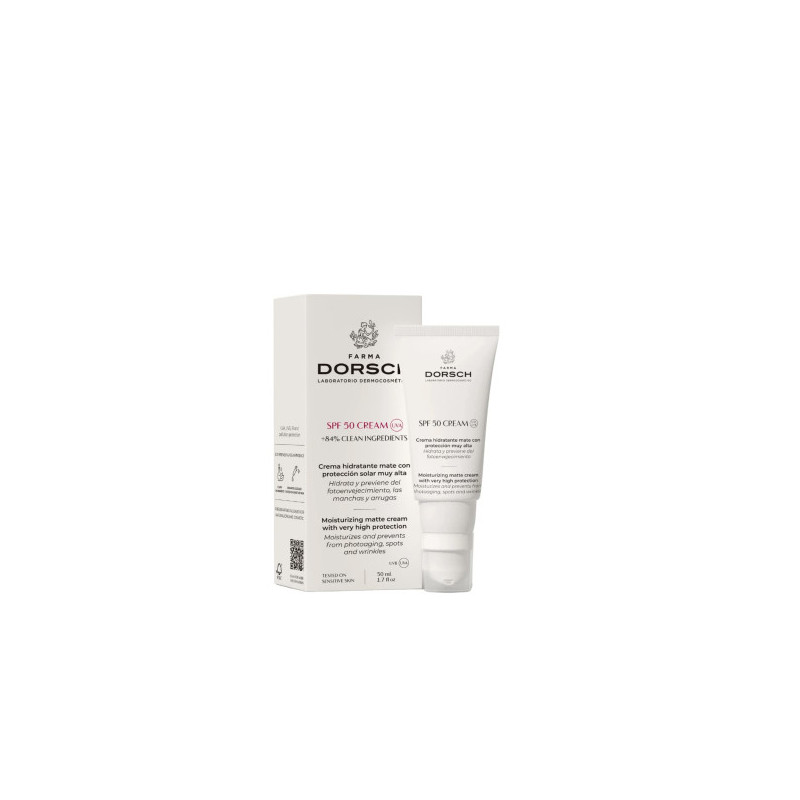 Comprar Farma Dorsch Crema Hidratante Protección SPF 50+ 50 ml a precio de oferta