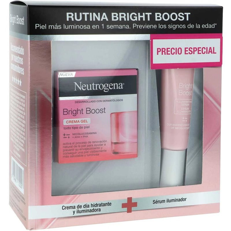 Comprar  Neutrogena PACK Bright Boost Gel Crema 50 ml + Serum Bright Boost 30 ml a precio de oferta