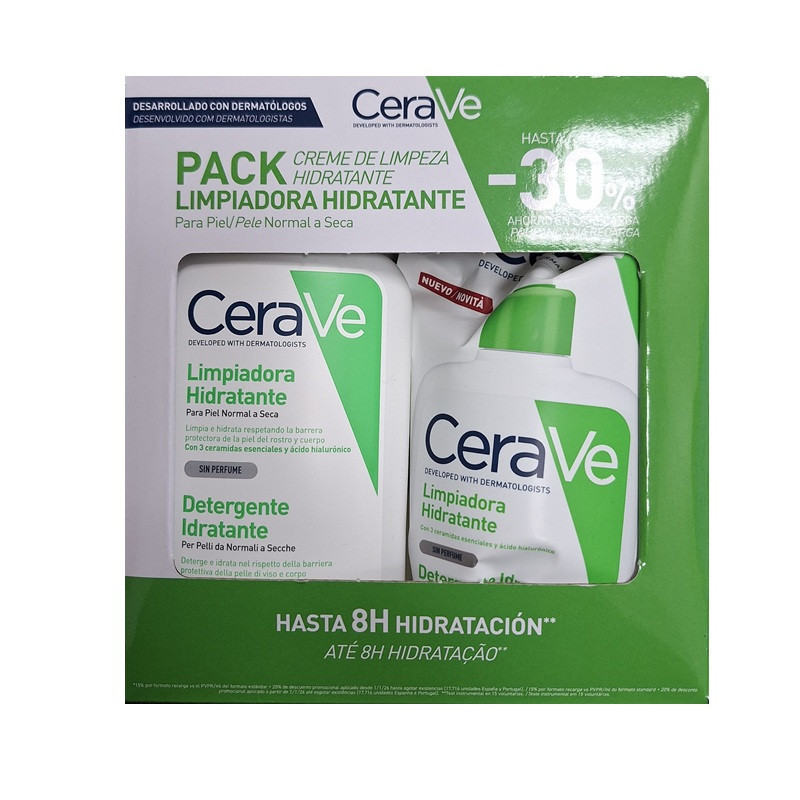 Ceravé Limpiador Hidratante 473ml + 30% dto recarga