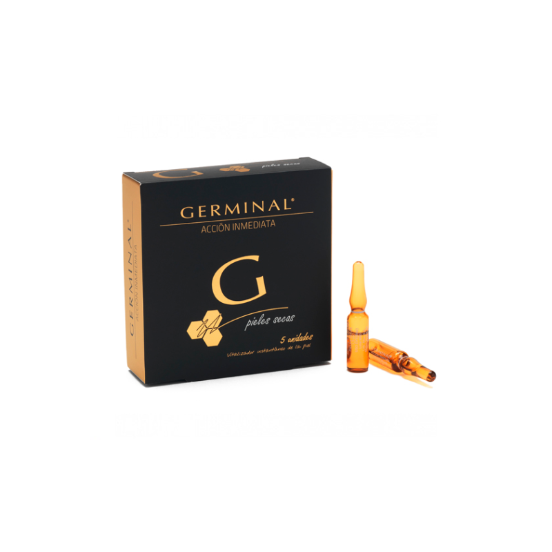 Comprar Germinal Accion Inmediata Piel Seca 5 Ampollas a precio de oferta