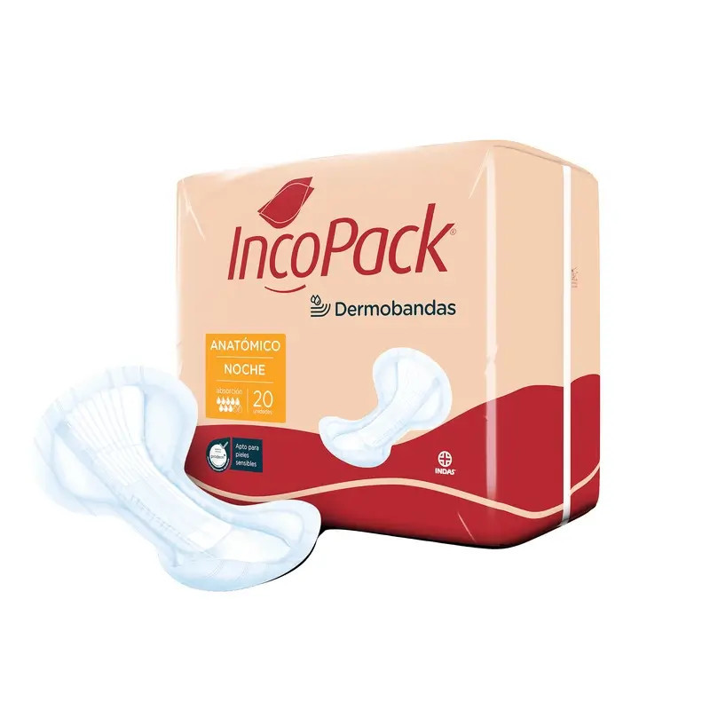 Incopack Pañal Noche Anatómico 80 unidades
