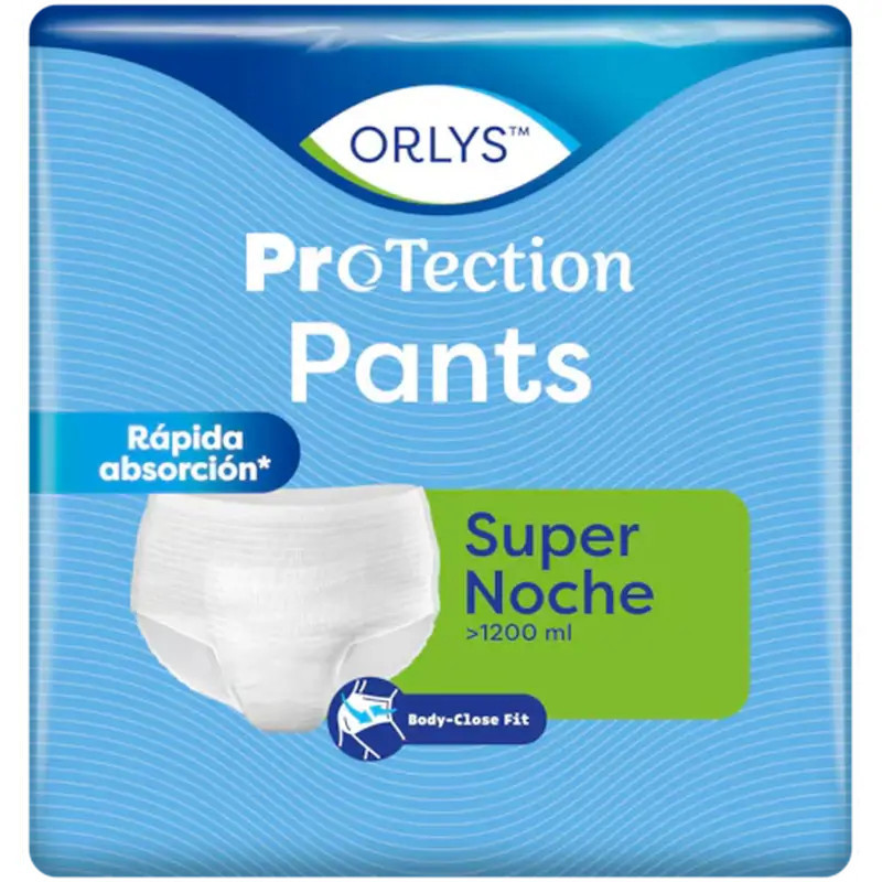 Orlys Pants Super Noche Talla Mediana 40 ud.