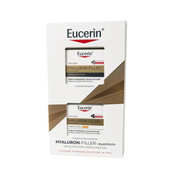 Comprar Eucerin Pack Hyaluron Filler Elasticity Dia 50ml + Crema Noche 50 ml a precio de oferta