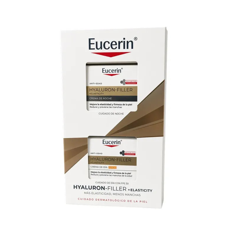 Comprar Eucerin Pack Hyaluron Filler Elasticity Dia 50ml + Crema Noche 50 ml a precio de oferta