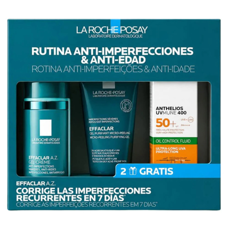 Comprar La Roche-posay Pack Effaclar A.Z Gel-Crema a precio de oferta