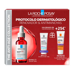 Comprar La Roche Posay Pack Retinol B3 Seum 30ml + Mela B3 Double Dose 15ml + Anthelios UV Antimanchas 15ml a precio de oferta