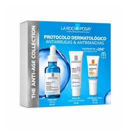 La Roche Posay Protocolo Antiarrugas & Antimanchas : Hyalu B5 Suractivated , 30ml + Mela B3 Doble Dose, 15ml + Anthelios UVair