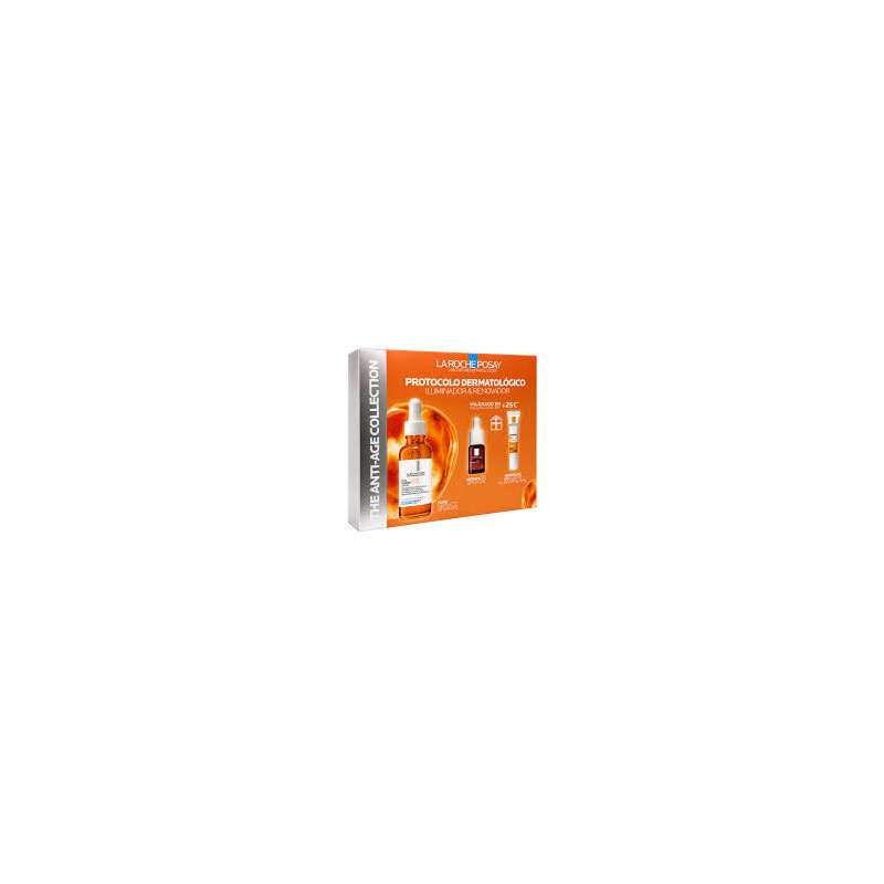 La Roche Posay Pure Vitamin C12 Serum, 30ml + Retinol B3 Serum, 10ml + Anthelios UVmune 400 Fluido SPF50+, 15ml